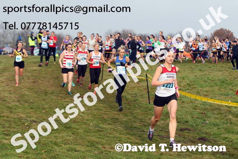 Senior womens Start Fitness NEHL, Aykley Heads, Durham. Photo:  David T. Hewitson/Sports for All Pics